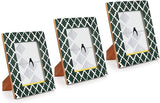 Fotorahmen - Criss-Cross-Design aus Holz