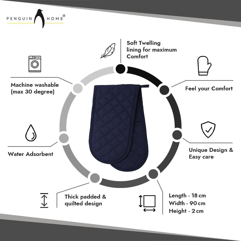 Oven Glove & Tea Towels Set