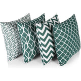 Set of 4 Double Sided Cushion Covers