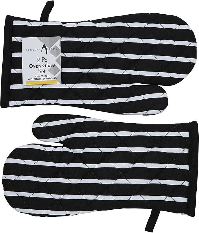 Heat Resistant Oven Mitts Set