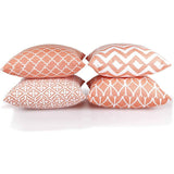 Set of 4 Double Sided Cushion Covers