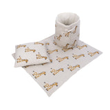 Basket, Cushion and Blanket Set