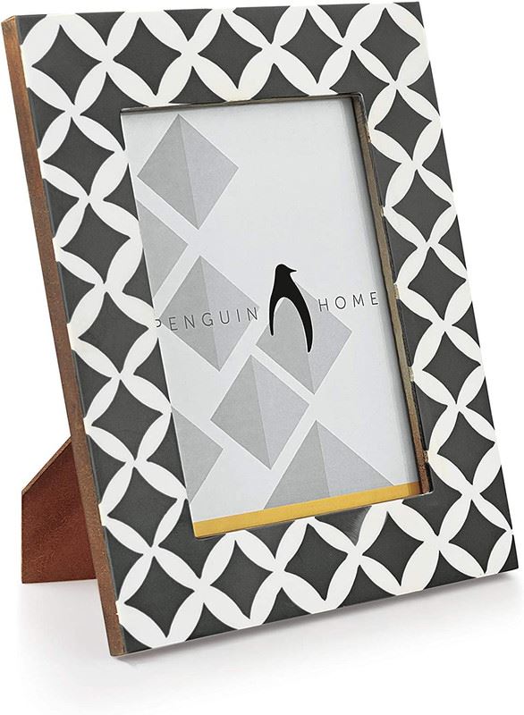 Fotorahmen - Criss-Cross-Design aus Holz