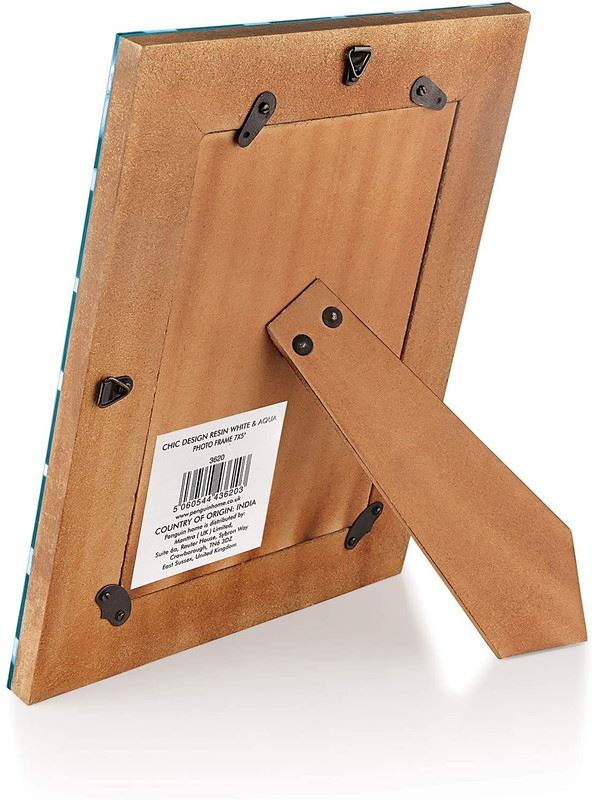 Fotorahmen - Criss-Cross-Design aus Holz
