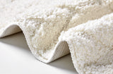 Badematten – 2er-Set – Diamant-Design – rutschfester Mikrofaser-Plüsch, weich