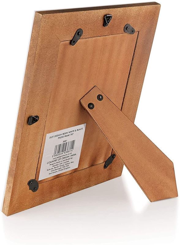 Fotorahmen - Polka Dot Design aus Holz