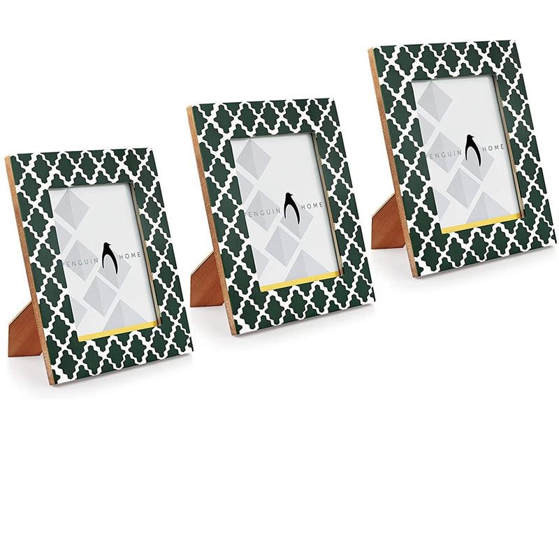 Photo Frame - Criss-Cross Design Wooden