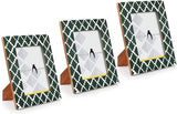Fotorahmen - Criss-Cross-Design aus Holz