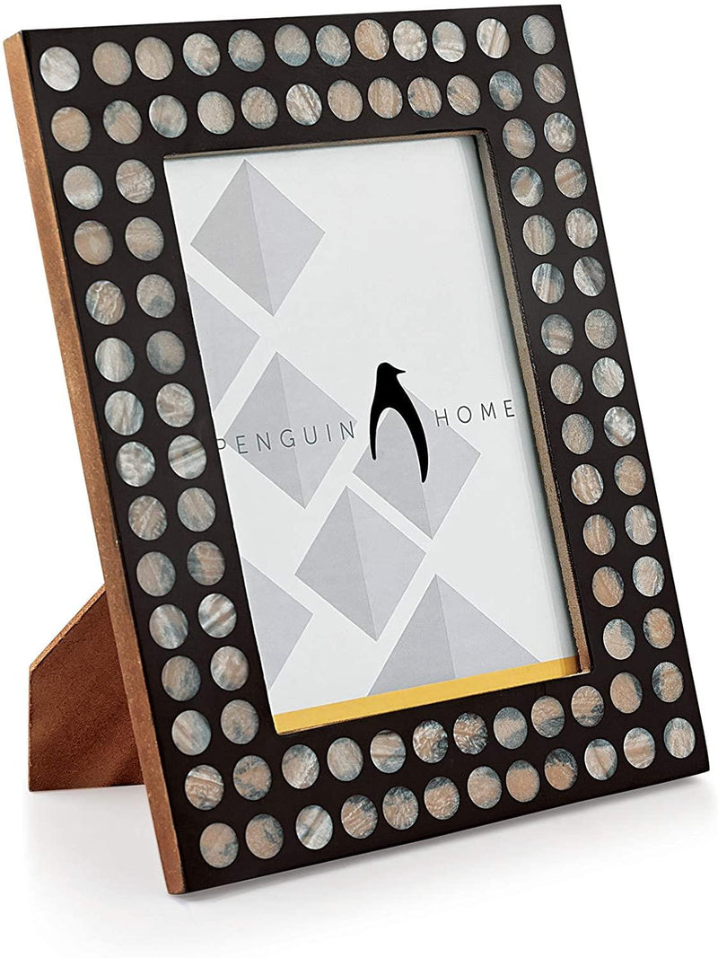 Fotorahmen - Polka Dot Design aus Holz