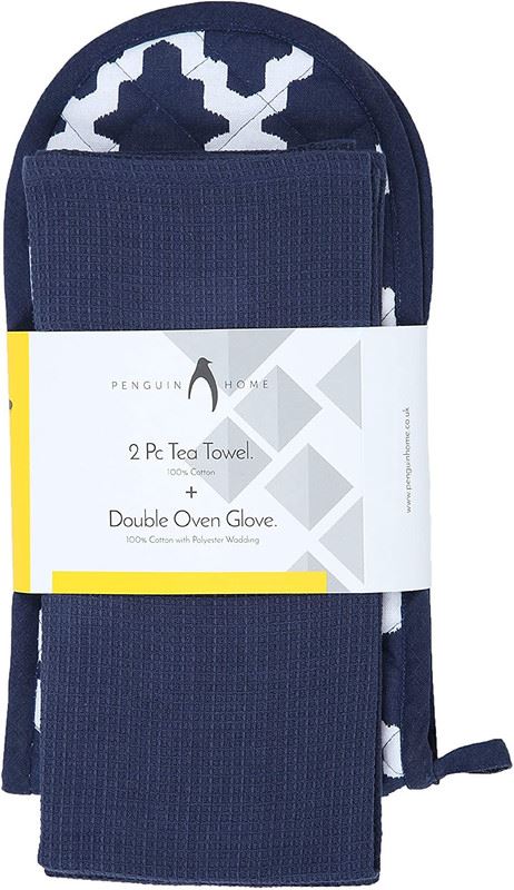 Oven Glove & Tea Towels Set
